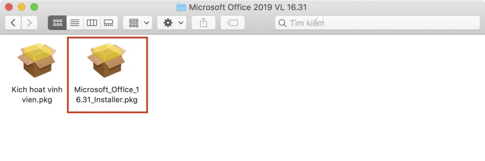 Cài đặt Office trên Macbook